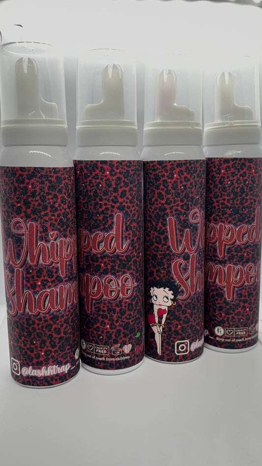 Whipped lash shampoo